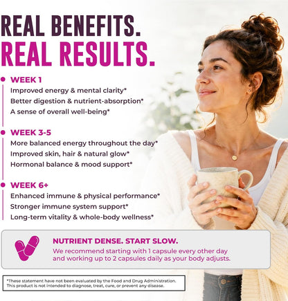 Beef Organ Supplement for Women